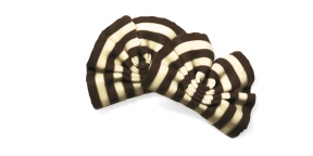 Choc. Laços Leite e Branco