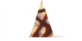 Choc. Diablo Triangular Negro/Branco