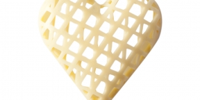 Choc. Heart White