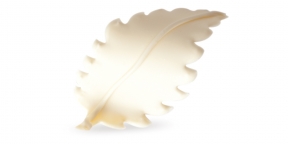 Choc. White Leaf 3D