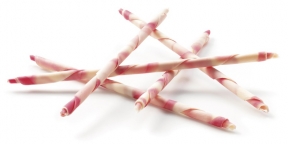 Panatella Choc. Branco Riscas Rosa