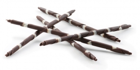 Panatella Choc. Negro Riscas Brancas
