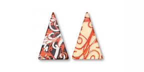 Triangulo Deco October Rubi